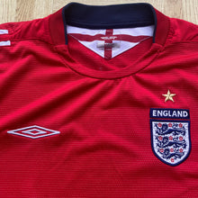 2004 06 ENGLAND AWAY FOOTBALL SHIRT Umbro (good) - L