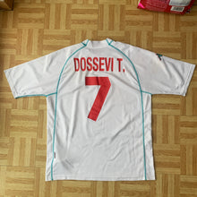 2002 TOGO MATCH WORN FOOTBALL SHIRT #7 DOSSEVI - XL