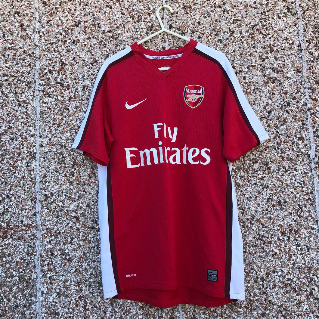 2008 10 Arsenal Home Football Shirt - S