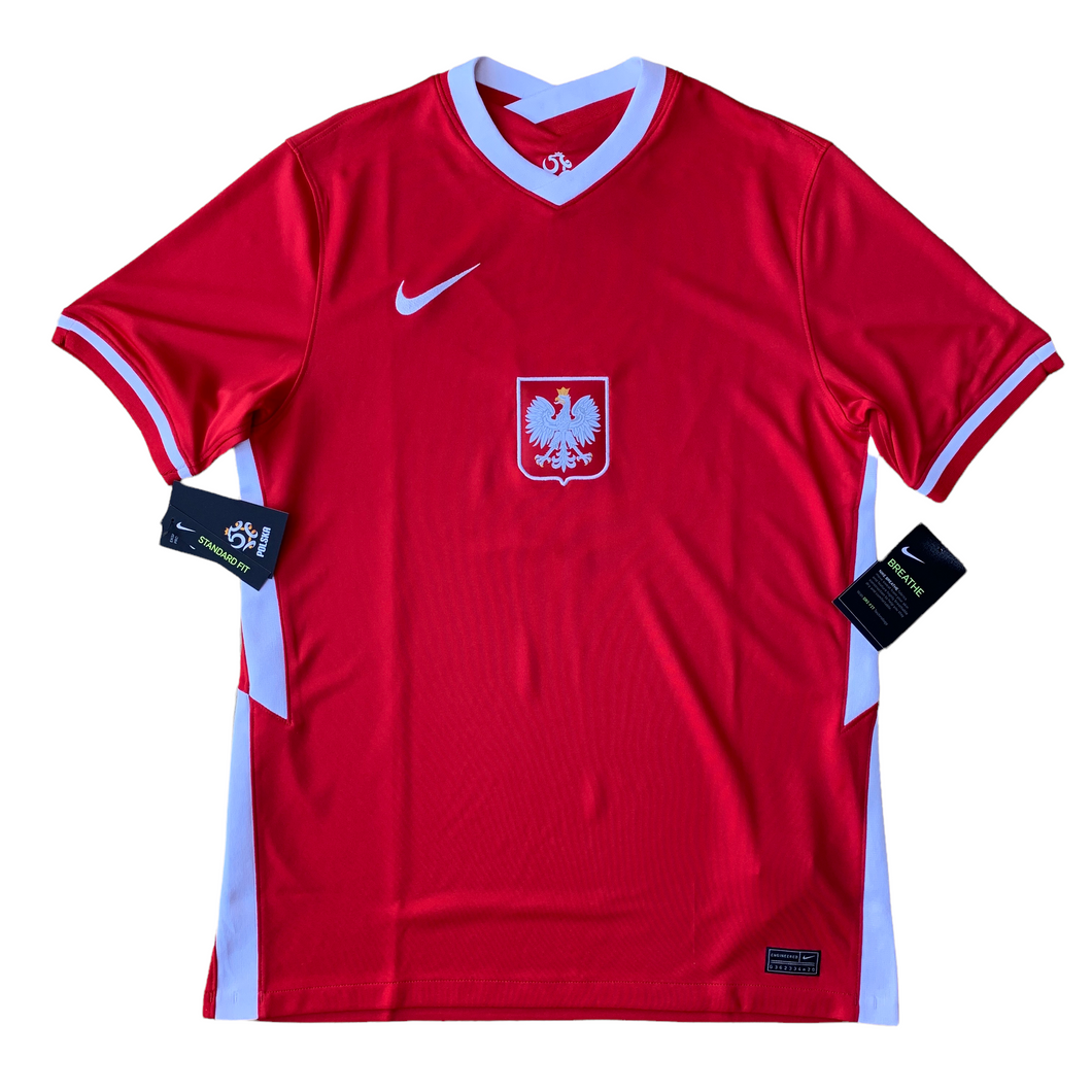 2020 22 POLAND AWAY FOOTBALL SHIRT *BNWT* - M